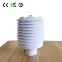 Capteur de température, d'humidité et de luminosité extérieur résistant aux intempéries avec bouclier anti-rayonnement pour système de surveillance environnementale
