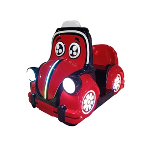 Sourcefactory Vente chaude : Machine à bascule Super <span class=keywords><strong>Taxi</strong></span> Kiddie Ride en plastique à monnayeur pour centres de jeux pour enfants et centres commerciaux - Product Image 1