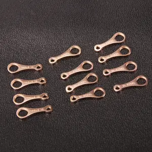 Wholesale China Factory Direct Link Buckle 18k Gold plated Rose gold Stainless steel high quality lobster needle buckle