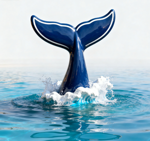 Escultura FRP de tiburón ballena gigante, estatua de <span class=keywords><strong>animal</strong></span> oceánico realista para centro de mesa de entrada de acuario - Product Image 5