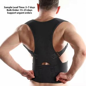 Cinturón de Soporte Lumbar Ajustable de Neopreno y Poliéster, Corrector de Postura Magnético para Aliviar el Dolor de Espalda y Proteger la Columna Vertebral - Product Image 2