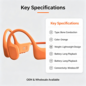 Cuffie Wireless a Conduzione Ossea <span class=keywords><strong>E8</strong></span> Pro per Palestra e Viaggi - Product Image 3