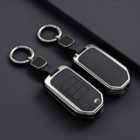 Étui de protection en cuir et métal pour clé de voiture Honda Civic Accord Crider Jade XR-V / Vezel