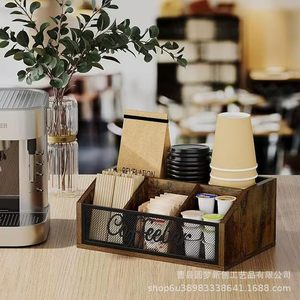 Étagère de rangement en bois massif, plateau en bambou, étagère de rangement multi-compartiments en bois pour bouteilles d'épices sur comptoir de cuisine - Product Image 1