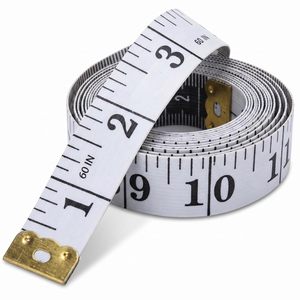 Cinta Métrica de Costura Suave de Doble Escala con Longitud Personalizada e Impresión de Logotipo de Fábrica para Medidas Corporales - Product Image 1