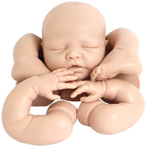 Bebe Reborn Doll 17 Inches Lifelike Newborn Reborn Baby Vinyl Unpainted  Unfinished Doll Parts DIY Blank Doll Kit - Buy Bebe Reborn Doll 17 Inches  Lifelike Newborn Reborn Baby Vinyl Unpainted Unfinished