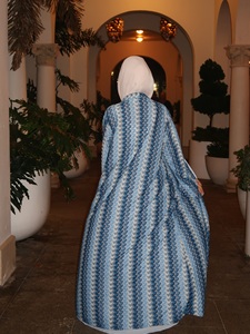 Conjunto de <span class=keywords><strong>Dos</strong></span> Piezas Mexizo <span class=keywords><strong>Chic</strong></span>, Diseño Nuevo, Túnica Larga y Falda, Abaya Musulmana, Ropa Islámica Modesta <span class=keywords><strong>para</strong></span> Mujer - Product Image 4