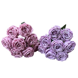 <span class=keywords><strong>2025</strong></span> năm mới Hoàng Gia phi tần Rose Bouquet Trắng cưới giáng sinh hoa nhân tạo nhà máy bán buôn làm bằng vải - Product Image 2