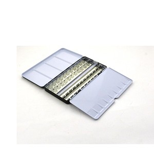 Boîte de Peinture à <span class=keywords><strong>l</strong></span>'aquarelle 12/24/36 Couleurs Poche Boîte avec Anneau En Métal et porte-balais, parfait pour <span class=keywords><strong>l</strong></span>'artiste et Ét - Product Image 3