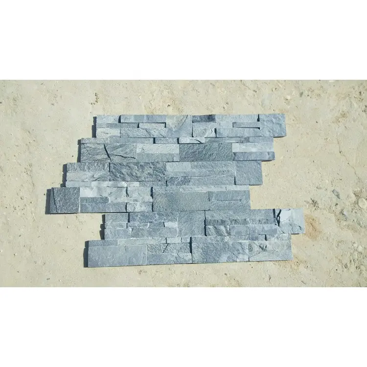 Azulejos de revestimiento de pared exterior personalizados, chapa de mármol natural, azulejos de pared y suelo, azulejos de pared de pizarra de piedra para exteriores