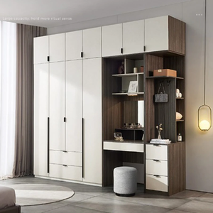 Armario Moderno a Medida, Minimalista, Blanco Puro, con Almacenamiento Inteligente, Mueble de Dormitorio, Gran Venta - Product Image 2