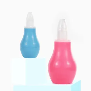 Nuovo Design all'ingrosso alimentatore per medicinali detergente per naso per bambini irrigatore per naso per neonati aspiratore nasale per bambini in silicone professionale da 10ml