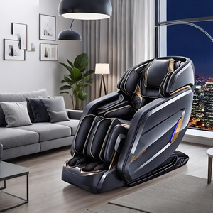 Sillón de Masaje Eléctrico 3D de Doble Carril con Movimiento de Cápsula Espacial para Alivio de Hombros - Product Image 1