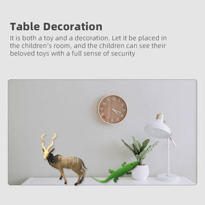 Juego de 30 Figuras de Animales del Zoológico en 3D, Realistas, para Decoración del Hogar, Juguetes de Animales Salvajes de PVC para la Cognición Temprana de los Niños - Product Image 3