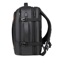 Remoid usine Offre Spéciale PU logo personnalisé sac de carnet de notes extensible multi fonctionnel sac à dos pour ordinateur portable portable cacher sangle sac à dos