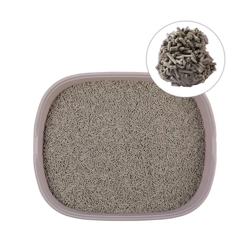 Meilleur litière de toilette pour chat agglomérante forte et propre sans poussière litière pour chat de tofu écrasé sable