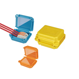 Màu cam màu xanh màu vàng <span class=keywords><strong>mini</strong></span> hộp không thấm nước hộp gel không thấm nước hộp Gel mùa xuân nhanh chóng kết nối điện nối hộp nhựa - Product Image 3