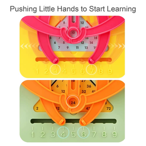 Boîte d'apprentissage des mathématiques interactive, jeu <span class=keywords><strong>de</strong></span> <span class=keywords><strong>société</strong></span> éducatif Montessori pour enfants, addition, multiplication, arithmétique, préscolaire - Product Image 2