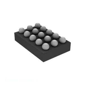 Circuito Integrado (CI) Regulador TFT/LCD de 2 Salidas 15DSBGA con Gestión de Energía (PMIC) para Componentes Electrónicos TPS65132T6YFFT 15 UFBGA, DSBGA Original - Product Image 1