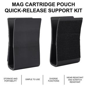 Portacargador Táctico con Inserto para Cargadores 5.56, Almohadillas de Acolchado, Soporte de Almacenamiento ABS, Clip de Inserción Rápida - Product Image 2