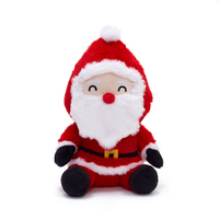 OEM ODM Peluches décoratives de Noël personnalisées, cadeaux, peluches douces en coton PP, jouet en peluche Père Noël