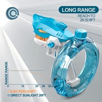 Samtoycn Nouveau Produit 2025 Pistolet à Eau Électrique Haute Pression Continue Rechargeable Requin pour Enfants