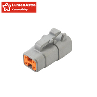 Harnais DTM04-4P, connecteur automobile DTM04-2P, prise étanche DTM06-2S, connecteur mâle/femelle TNC DTM06-4S, contacts en laiton, connexions de fils