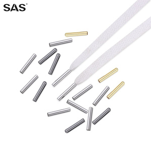 SAS, venta al por mayor, de alta calidad Sudadera con capucha, cordón de algodón plano con cordón de cordón Aglets personalizado para pantalones de chándal - Product Image 1