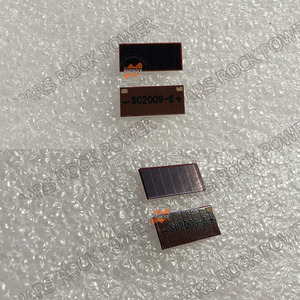Cellule solaire en silicium amorphe 20x9mm (2,2V / 25uA) |   Verre ITO à film mince pour environnements intérieurs à faible luminosité et charge de batterie W762 - Product Image 5