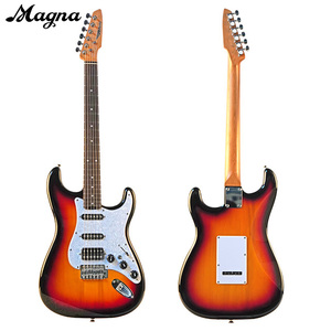 Magna Guitar Bass điện <span class=keywords><strong>6</strong></span> dây Maple Cổ Nguyệt Quế Fingerboard người yêu âm nhạc của Guitar - Product Image 1