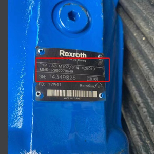 Motor Hidráulico de Pistones A2FM107/61W-VZB010 R902270649 de Hierro Fundido - Product Image 6