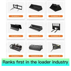 Мини-погрузчик Tobeter H580 с колесной базой 2550 мм, 4 передними дизельными телескопическими электрическими дизельными двигателями - Product Image 5