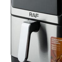 Friteuse à air numérique intelligente multifonctionnelle Raf en acier inoxydable de grande capacité 10L sans huile