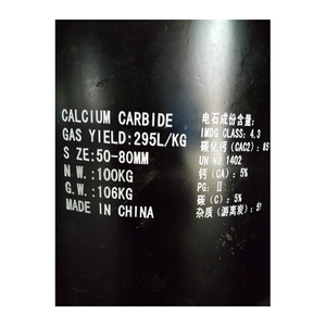 <span class=keywords><strong>Carbure</strong></span> <span class=keywords><strong>de</strong></span> <span class=keywords><strong>calcium</strong></span> d'échantillon gratuit <span class=keywords><strong>de</strong></span> l'usine CaC2 25-50mm pour le gaz acétylène 295L/Kg bon prix - Product Image 5