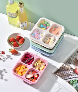 Lonchera Bento Reutilizable Syh676 de 4 Niveles, Apilable, Multicolor, con Contenedores Integrados, de la Mejor Calidad, al por Mayor - Product Image 2