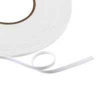 OEM Weißes Doppelseitiges Klebeband Starker Klebstoff Acrylklebstoff Hohe Temperaturbeständigkeit Hitzebeständig Kundenspezifische Form für Warnhinweise