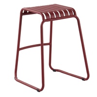 bistrot à hauteur de comptoir pour patio extérieur Chaises de jardin Tabourets de bar en palissade colorés et sans dossier haut