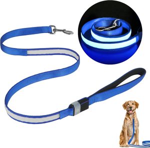 New Arrival Wholesale Illuminating Walking Night Glowing USB Rechargeable Led <b>Dog</b> Leash - Product Image 1