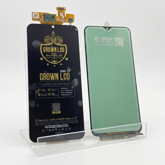 Crown Series Cell Phone Screen Replacement for Tecno Infinix Itel 6.5" LCD Display with Touchscreen and 3-Year Warranty
