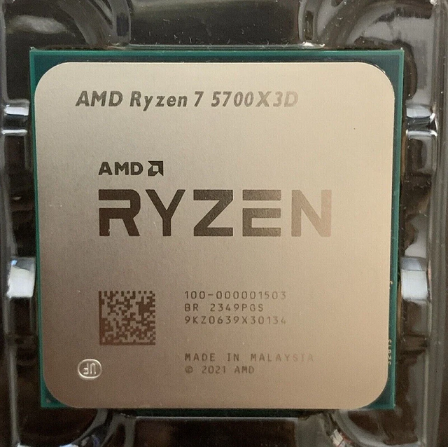 Original New AMD for R5 5500 5600 5600X 5600G R7 5700X3D R9 5900X 5950X AM4 Desktop CPU AMD 5000 Series