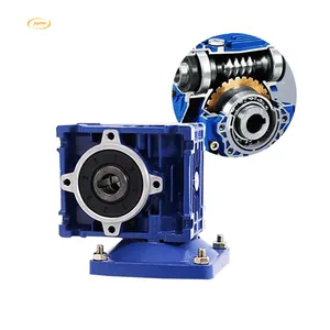 Jupiter dịch vụ hoàn hảo điện 3 giai đoạn 2.2kw 1400 vòng/phút 12V DC Worm Gear Motor cho cuộn lên cửa động cơ