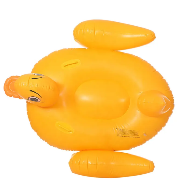 Manufacturers Customized Pvc Inflatable Small Yellow Duck Big Yellow Duck Children's Swimming Pool Toy Swimming Float