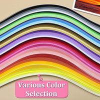 Papier Quilling 50 Paquets Couleurs Personnalisées 100% Pâte Vierge Auto-Adhésif pour Chèques de Bureau, Lettres, Envois, Factures 120g-250g-300g OEM
