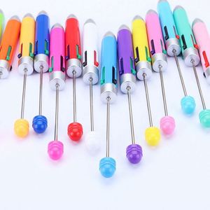 ปากกาลูกปัดตกแต่ง 4 สี พร้อมโลโก้สั่งทำ ปากกาลูกปัดหลากสี หัวปากกา 1.0 มม. สำหรับนักเรียน G - Product Image 4