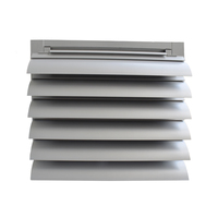 Lamelles décoratives extérieures en aluminium, imperméables, acoustiques et résistantes aux intempéries