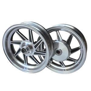 10 英寸 2.5 铝合金轮圈适用于雅马哈 100cc JOG90 RSZ <span class=keywords><strong>JOG</strong></span> Fuxi CUXI 踏板车前后轮轮毂 - Product Image 5