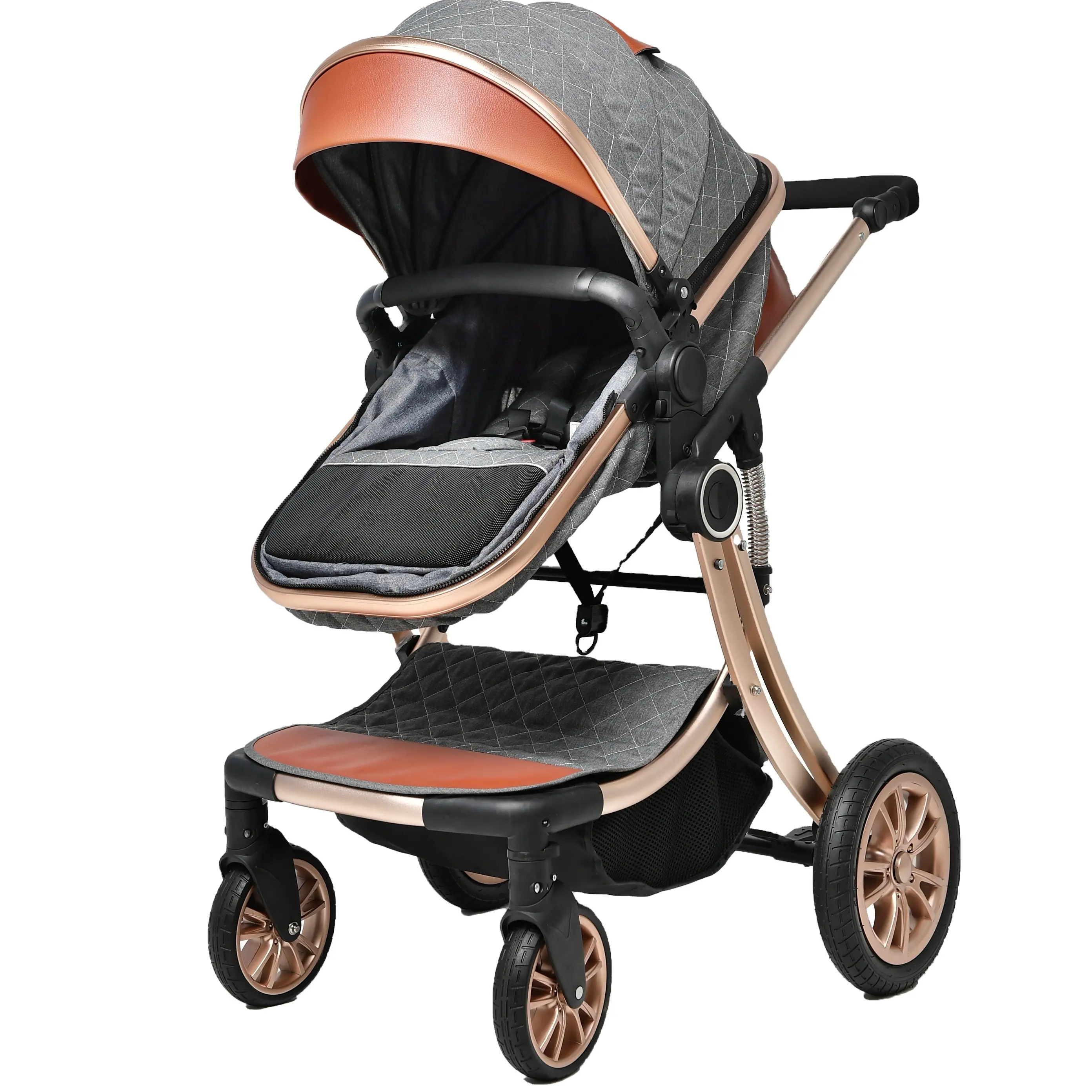 foldable baby stroller baby stroller 2021 luxury / kids stroller trolley for kids on sale