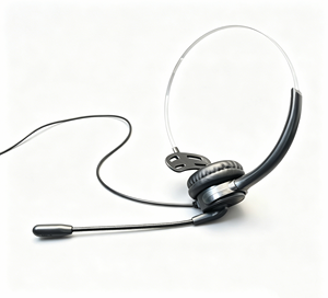 Casque filaire professionnel pour centre d'appels et bureau, mono, pour l'éducation, avec connectivité 3,5 mm/USB – Prix de gros - Product Image 3