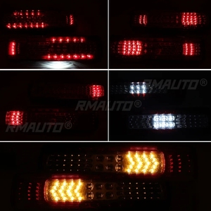 ไฟท้ายรถบรรทุก Volvo FH FM แบบ LED พร้อมเสียงเตือน ไฟเลี้ยว ไฟเบรก ไฟตัดหมอก ไฟถอยหลัง ไฟเตือน  อุปกรณ์ตกแต่งรถยนต์ - Product Image 6