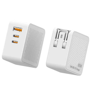 อะแดปเตอร์ชาร์จไฟ GaN PD QC3.0 USB <span class=keywords><strong>65W</strong></span> ขายดี สำหรับ iPhone, <span class=keywords><strong>Samsung</strong></span>, โทรศัพท์มือถือ, แล็ปท็อป ใช้งานร่วมกับหูฟัง กล้องได้ - Product Image 6